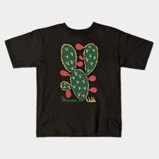 CACTUS GREEN Kids T-Shirt